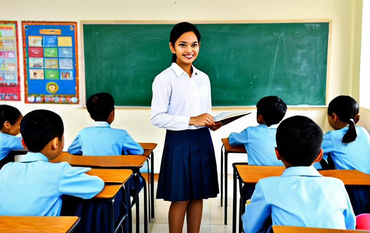 양자암호의 상용화 - **Prompt 2:** "A happy Malaysian family (father, mother, child) visiting the Petronas Twin Towers, a...