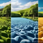 Home 3 양자컴퓨터의 상용화 전망 - Here are three detailed image generation prompts in English, designed to adhere to the specified gui...