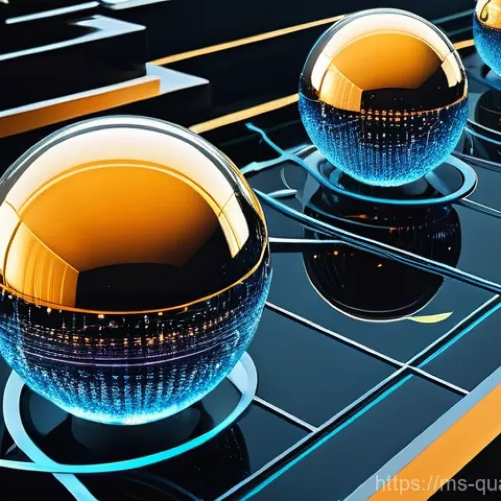 양자컴퓨터 전문가 인터뷰 - **Prompt 1: The Quantum Leap in Computation**
"An abstract, high-tech visual representing the st...